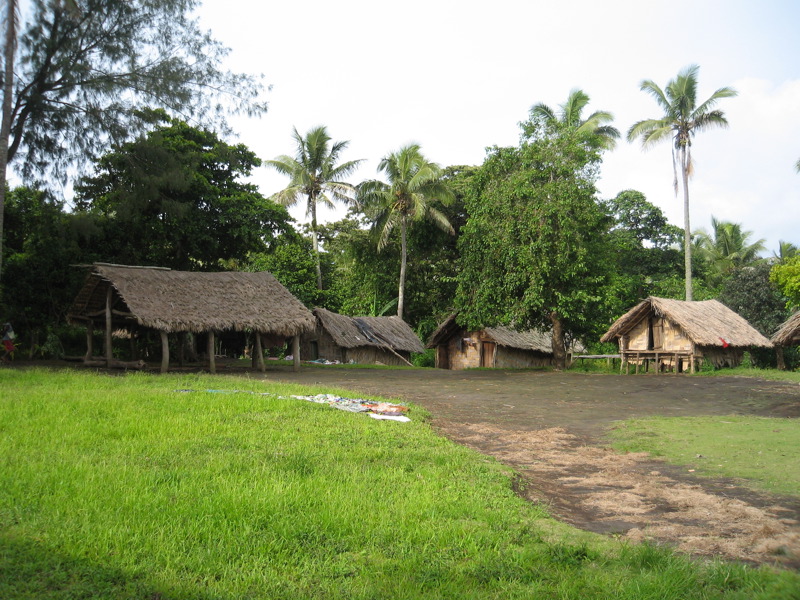 John Frum gathering area on Tanna, 2007