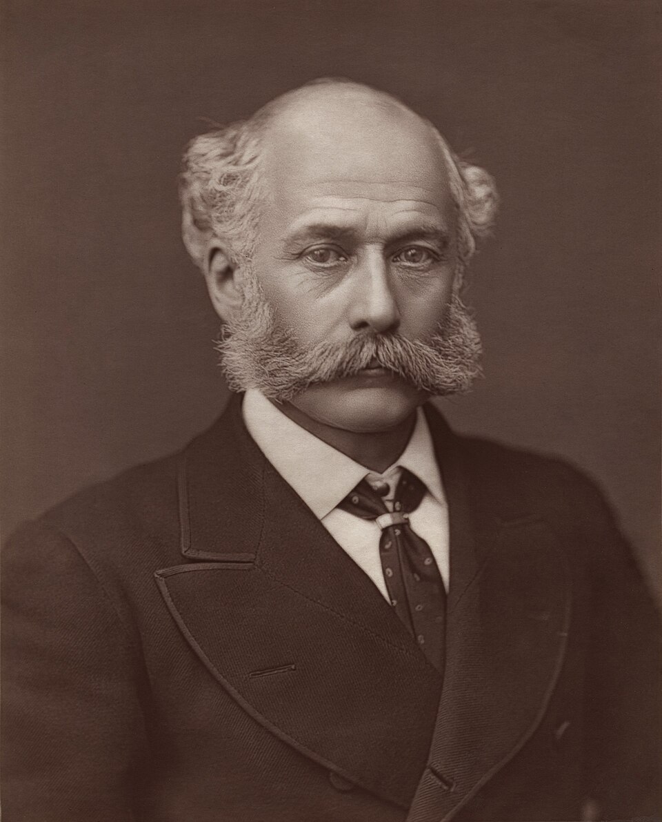 Portrait of Sir Joseph William Bazalgette, c. 1870s