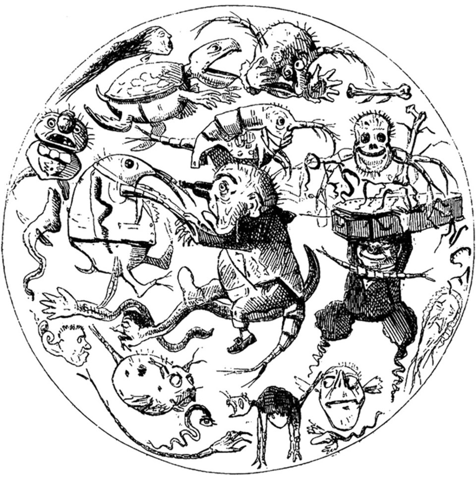 A Drop of Thames Water, Punch magazine, 1850