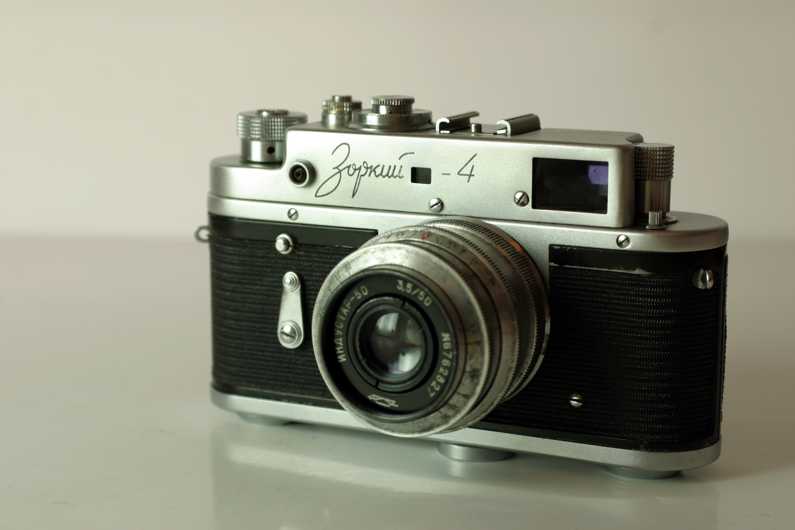 Zorki 4 rangefinder camera