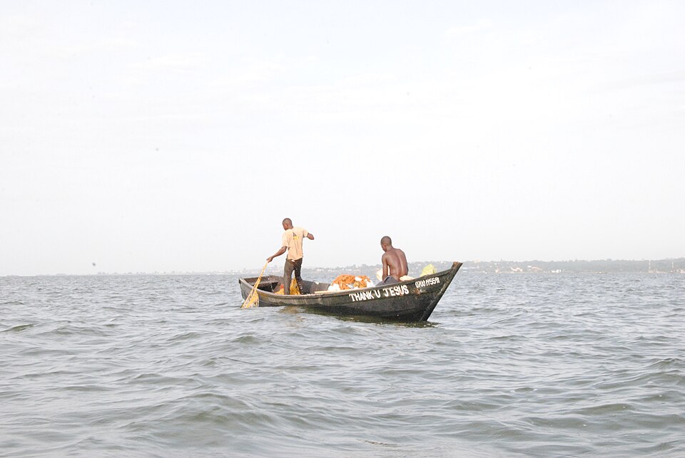 Fishing on Lake Victoria in Tanzania