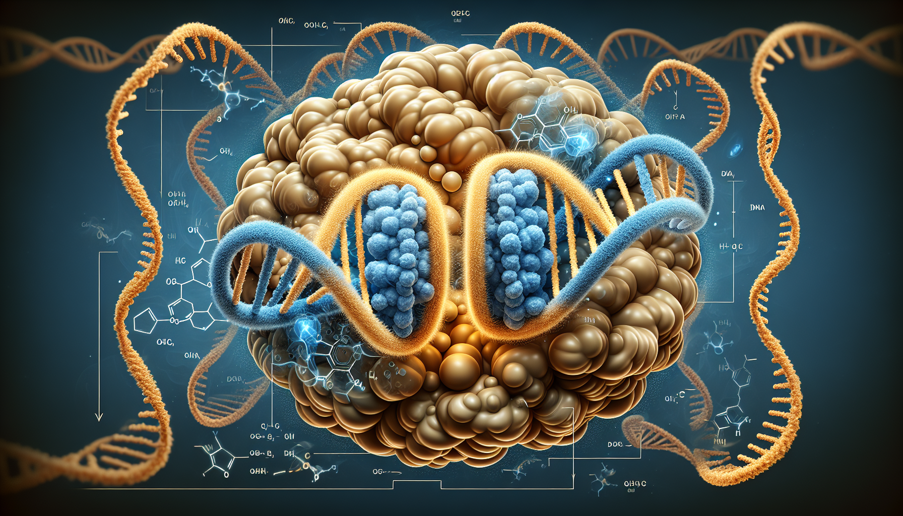 Dsup protein protecting DNA